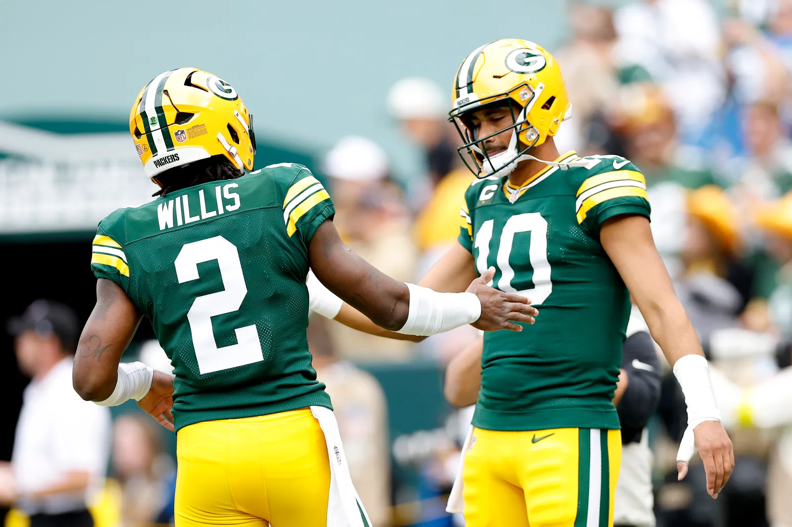 Malik Willis of the Green Bay Packers has been linked to the Miami Dolphins