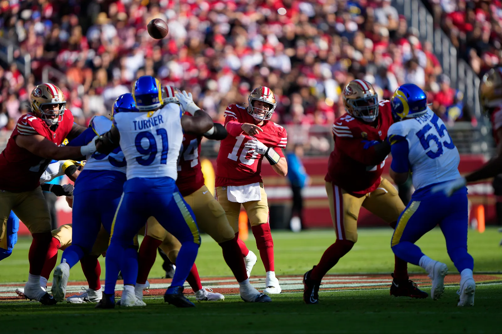 49ers quarterback Mac Jones