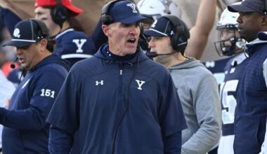 Yale football coach Tony Reno stepping down after 13 seasons, citing health reasons