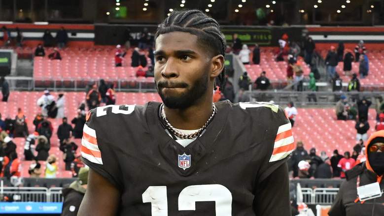 Cleveland Browns quarterback Shedeur Sanders received some kind words from Myles Garrett.