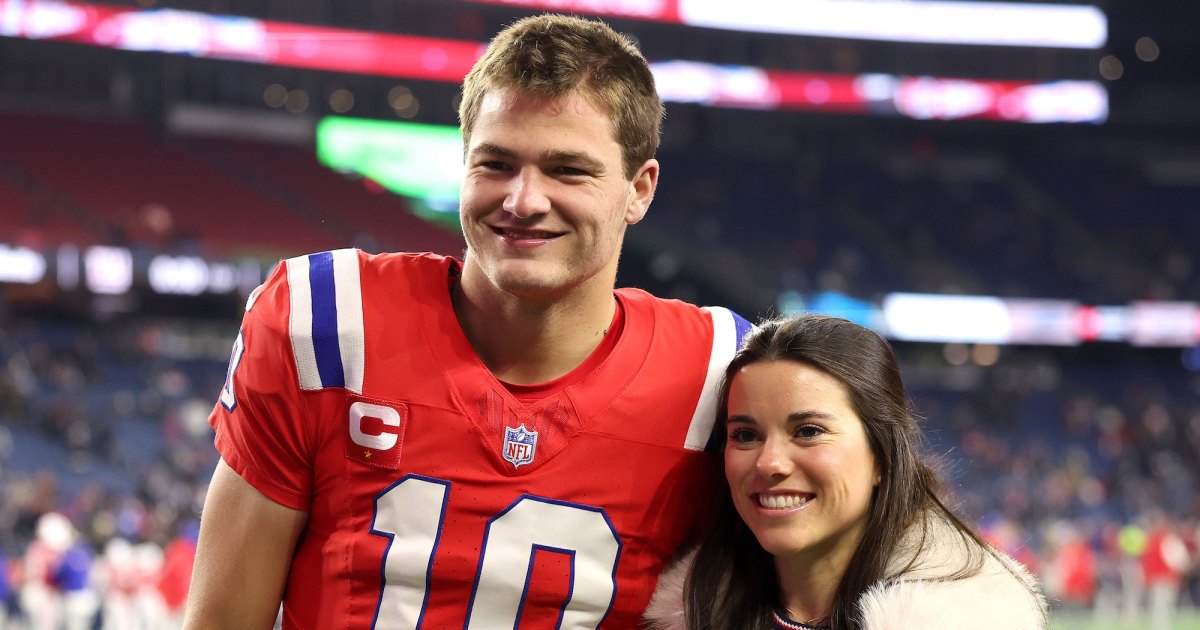 Patriots QB Drake Maye Explains Why He and Wife Ann Got Married Young