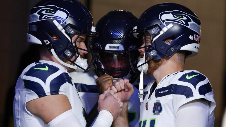 Drew Lock, Jalen Milroe and Sam Darnold