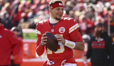 Chiefs quarterback Patrick Mahomes