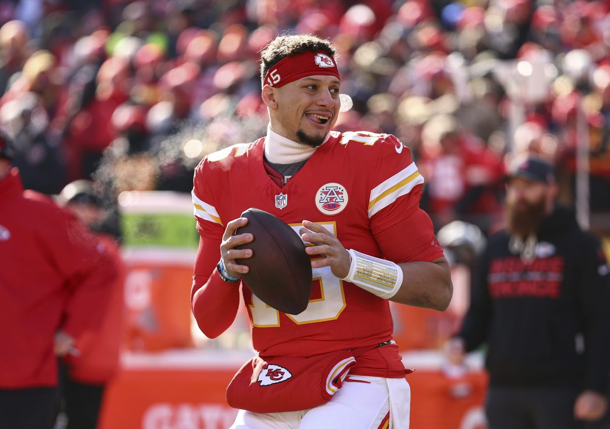 Chiefs quarterback Patrick Mahomes