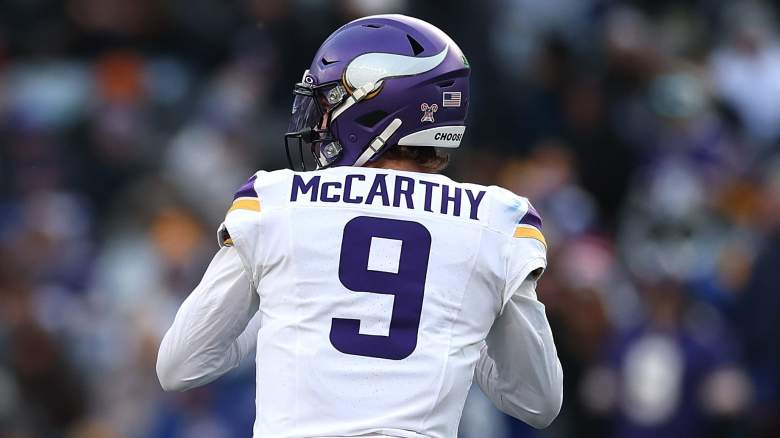 Minnesot Vikings quarterback, JJ McCarthy