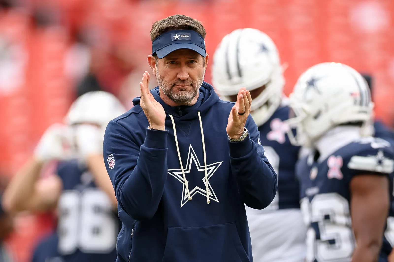 Dallas Cowboys head coach Brian Schottenheimer