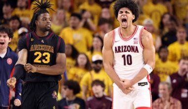 AP men’s basketball Top 25: Arizona unanimous No. 1 again, Michigan jumps UConn for No. 2