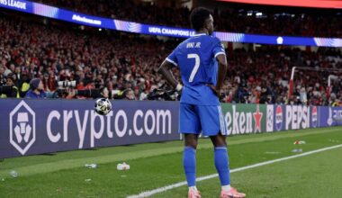 Vinicius Jr cuts a lonely, weary figure on another ugly night for football