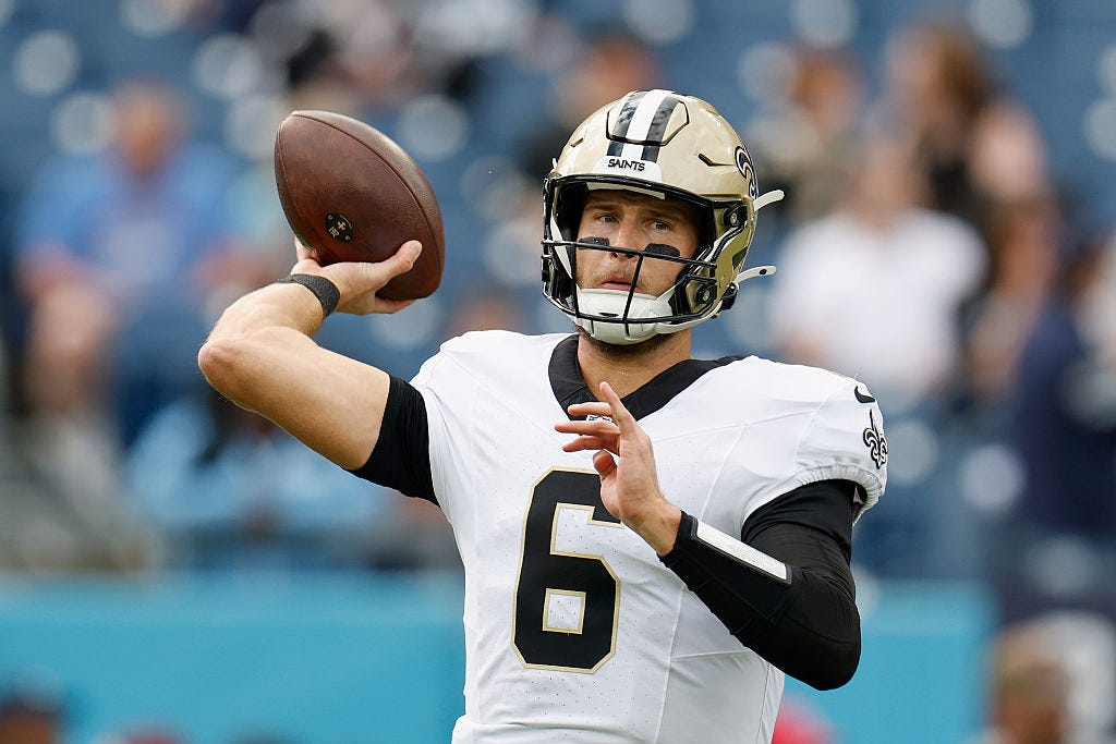 Saints rookie QB Tyler Shough welcomes first child