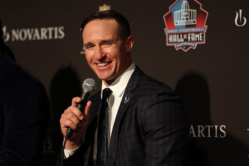See reaction to Drew Brees HOF announcement