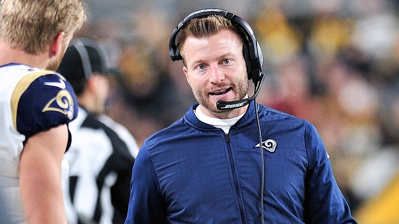 Steelers Rams HC Sean McVay