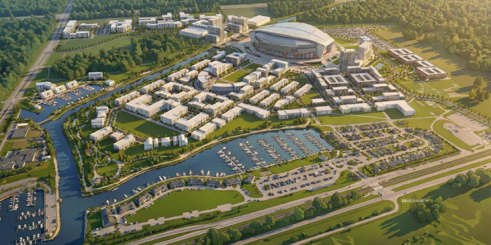 Portage Unveils $5B Stadium, Lakefront District Pitch For Chicago Bears – InkFreeNews.com