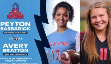 Tennessee students selected for 2026 Girls Flag Football Showcase at Pro Bowl