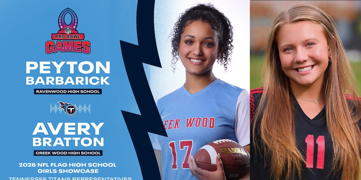 Tennessee students selected for 2026 Girls Flag Football Showcase at Pro Bowl