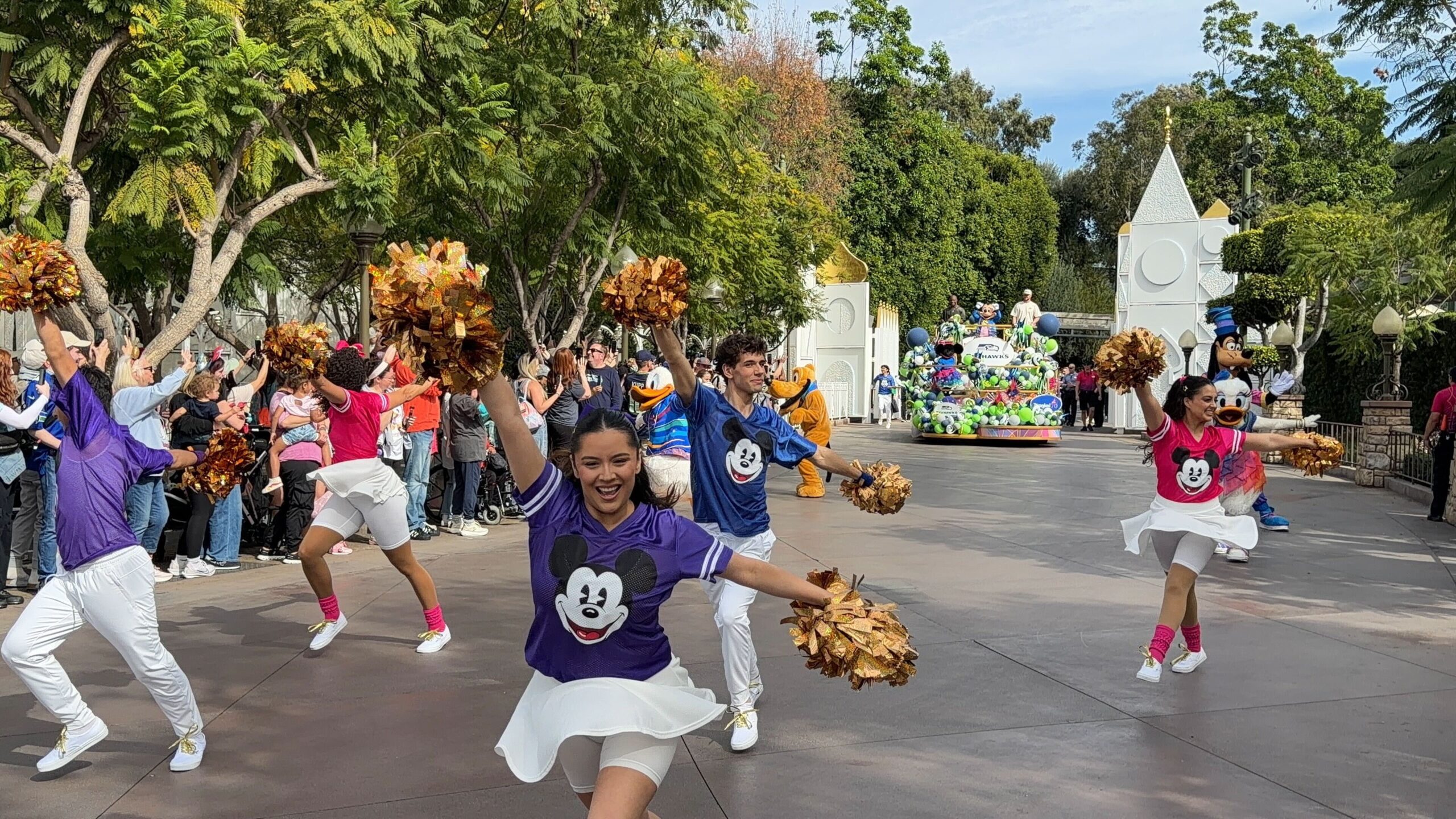 Super Bowl LX Champions Cavalcade at Disneyland