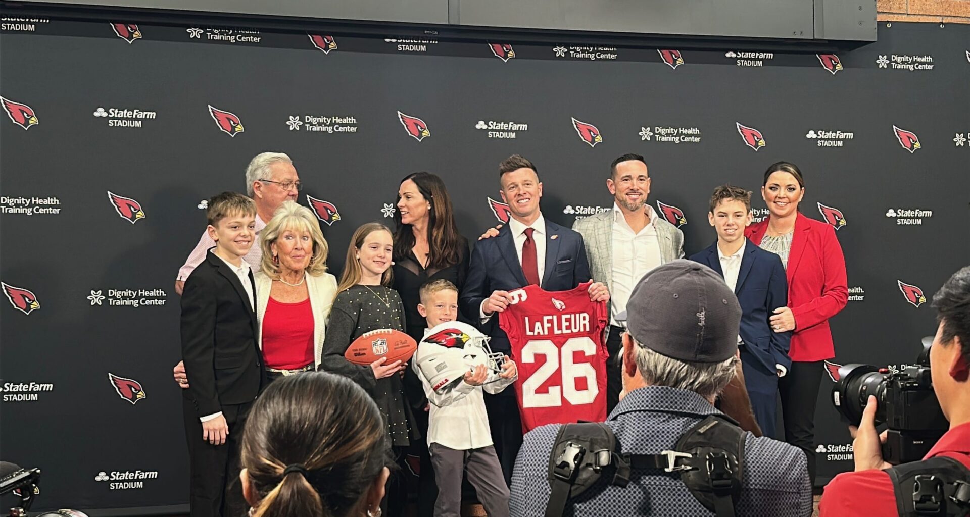 Arizona Cardinals introduce new coach Mike LaFleur