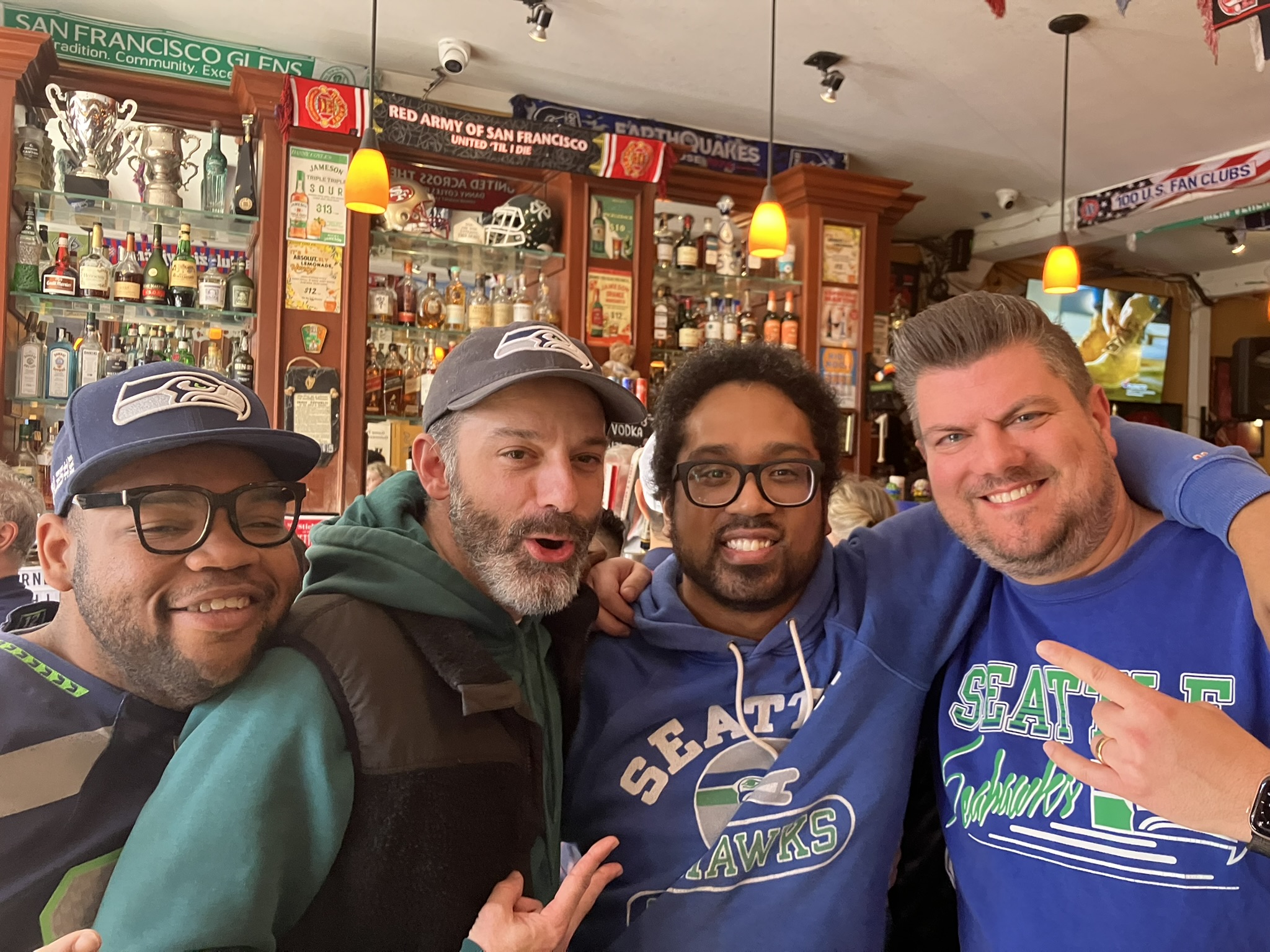 L to R: Allan, Reed, Mookie, and Scott.