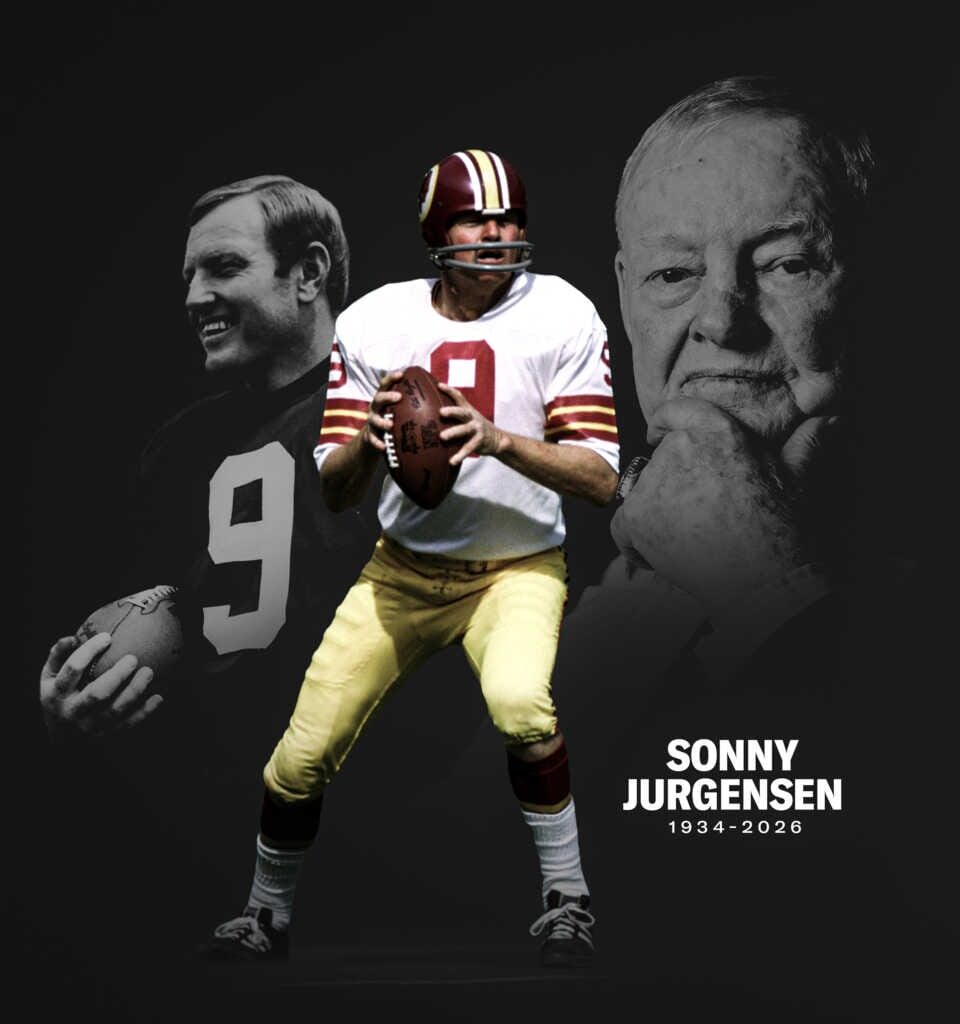 Sonny Jurgensen Remembered as Commanders Release Family Statement on His Passing