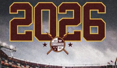 Crossed Spears Return in Latest Commanders Branding Ahead of 2026