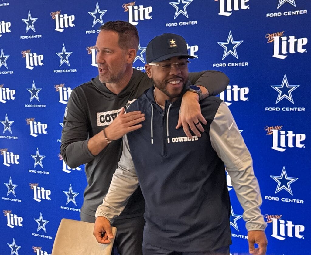 Dallas Cowboys neophyte DC Christian Parker "wise beyond his years" and oozing with confidence