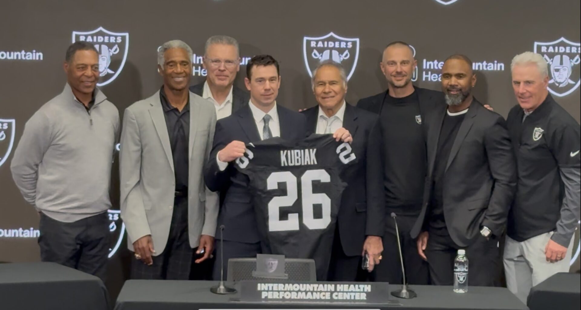 Klint Kubiak to Call Plays for Raiders: Outlines Offensive Vision at Introductory Press Conference in Las Vegas