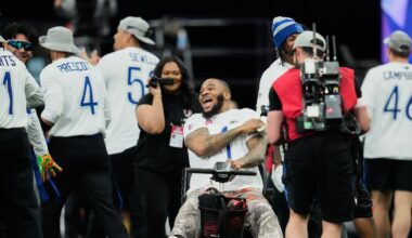 Parsons steals show at Pro Bowl Games