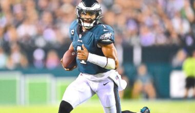 Jalen Hurts - Fantasy Football Rankings, Draft Sleepers, NFL Injury News