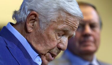 The partnership between Robert Kraft and Bill Belichick grew frosty through the years.