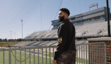 Atlanta Falcons HBCU football Black History Month KhaDarel Hodge Prairie View A&M