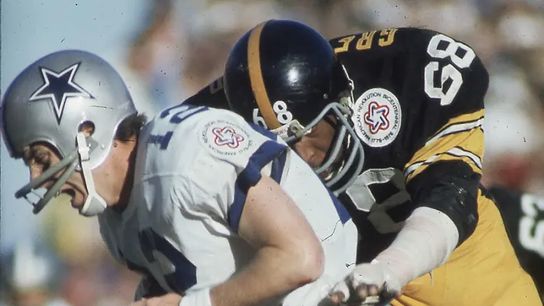 Steelers LC Greenwood Roger Staubach