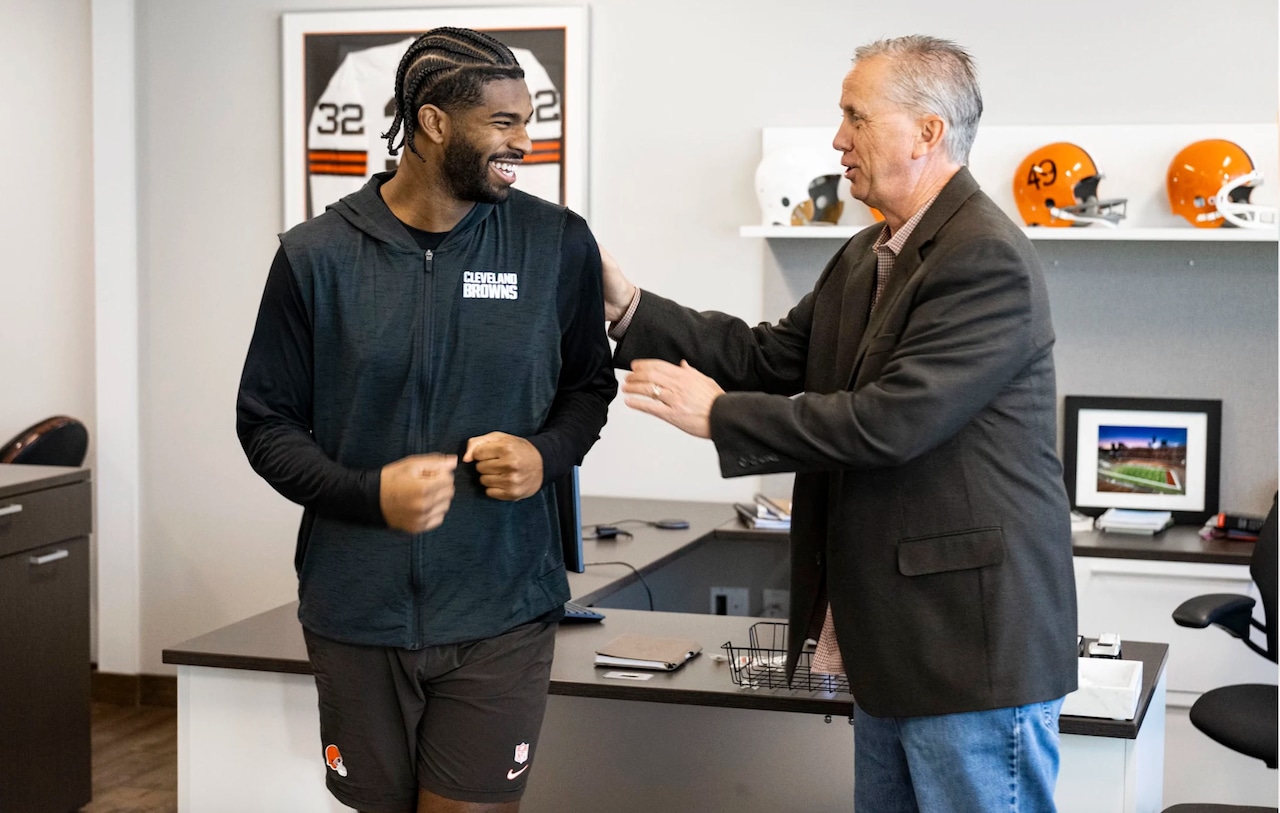 Todd Monken and Shedeur Sanders
