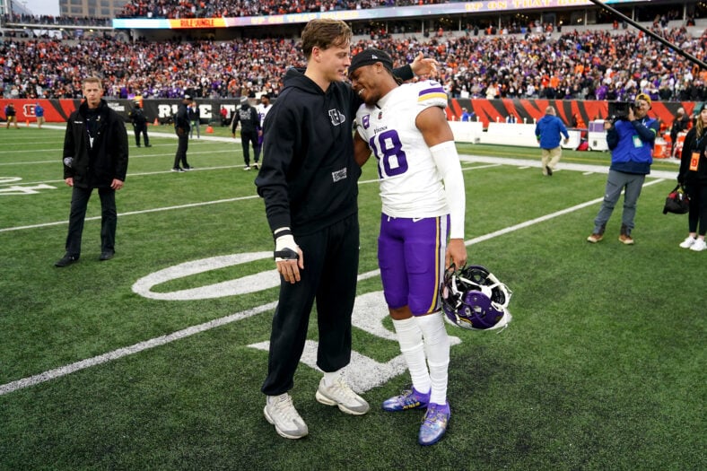 Joe Burrow and Justin Jefferson: Minnesota Vikings at Cincinnati Bengals