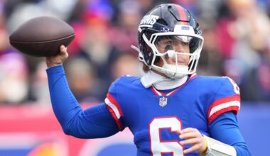 Giants rookie Jaxson Dart disrespected at 23rd in NFL.com quarterback rankings