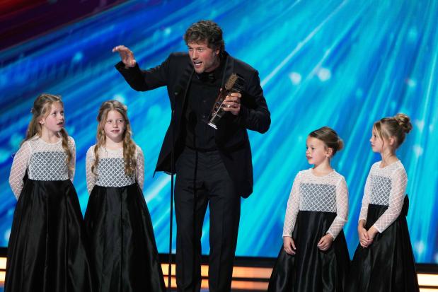 Los Angeles, Rams' Matthew Stafford accepts the AP Most Valuable Player awardduring the NFL Honors award show, Thursday, Feb. 5, 2026, in San Francisco. (AP Photo/Charlie Riedel)