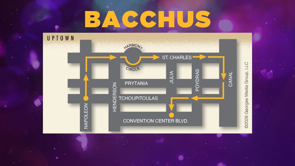 List of Mardi Gras maps