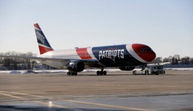 Team travel has been an issue for the Patriots for a couple of years, earning the team's plane an "F" in the NFLPA annual players report card. "Players want an upgraded team plane," the report cited.