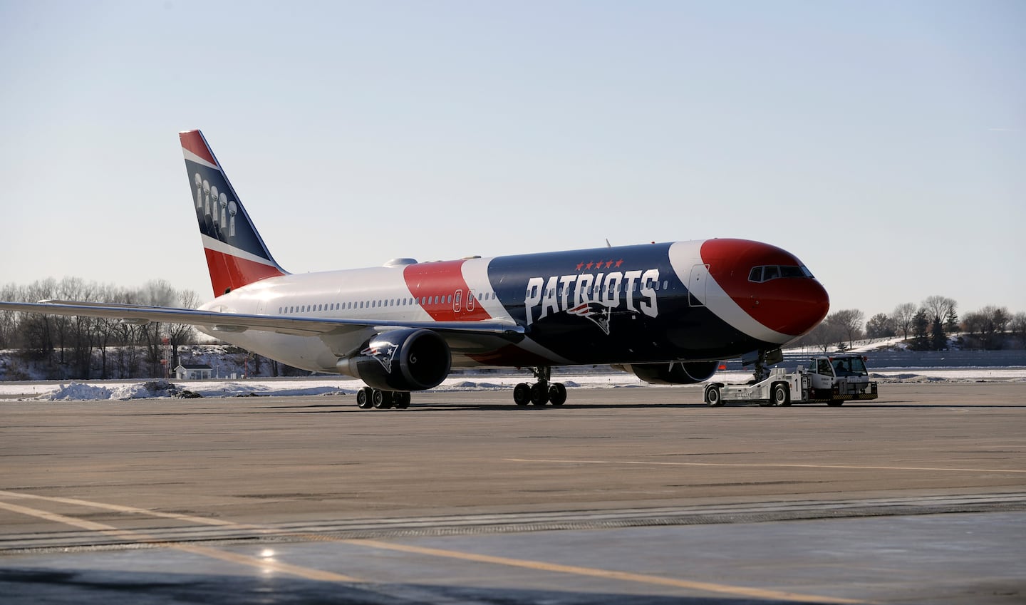 Team travel has been an issue for the Patriots for a couple of years, earning the team's plane an "F" in the NFLPA annual players report card. "Players want an upgraded team plane," the report cited.