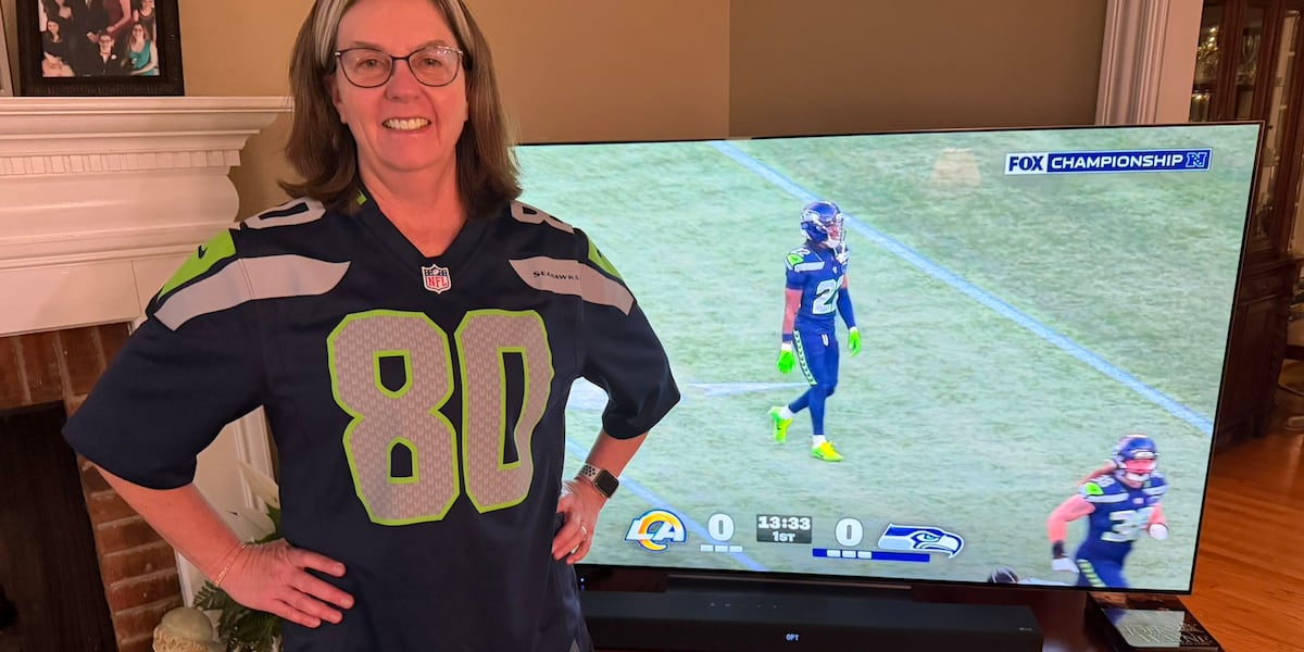 A name-the-team contest turned her into a Seahawks superfan, now Karen Weekly is headed to the Super Bowl