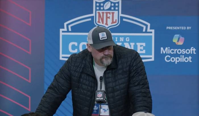 What Detroit Lions head coach Dan Campbell said during NFL Scouting Combine