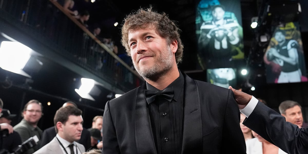 Matthew Stafford edges Drake Maye for AP NFL Most Valuable Player award