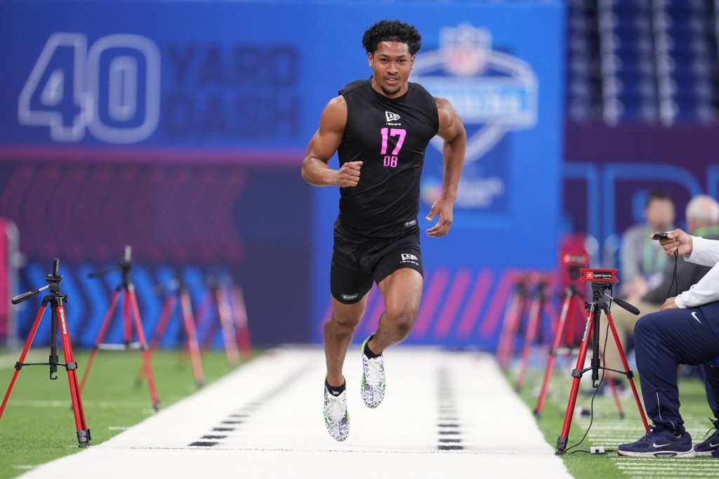 Chris Johnson improves stock with NFL Combine performance