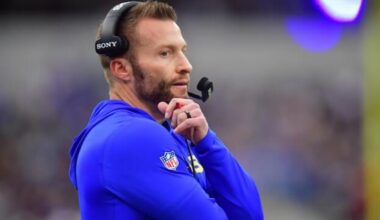 Rams Head Coach Sean McVay Not Sure If He Will Watch Super Bowl LX
