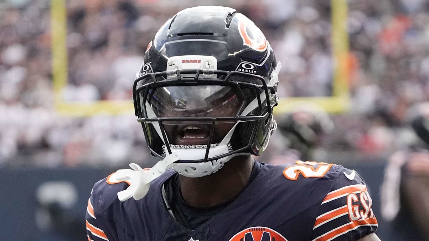 Chicago Bears cornerback Tyrique Stevenson