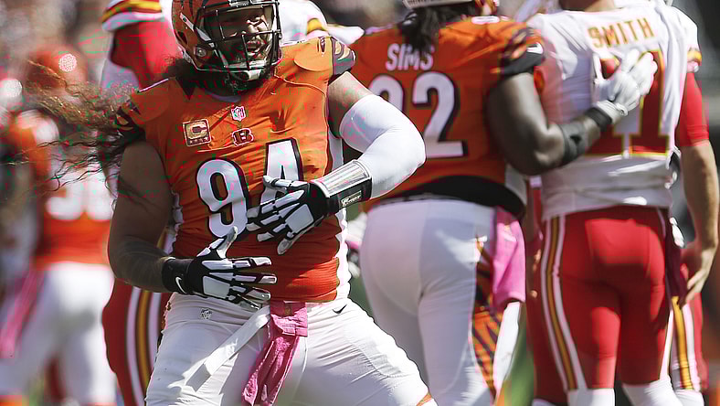 Cincinnati Bengals defensive tackle Domata Peko