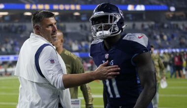 A.J. Brown Recalls Writing 'I Hate' Mike Vrabel in Notebook in Titans Meetings, Talks Relationship