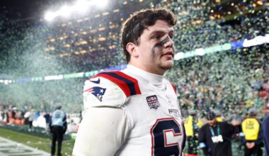 It was a rough finish to a promising rookie campaign for Patriots left tackle Will Campbell.