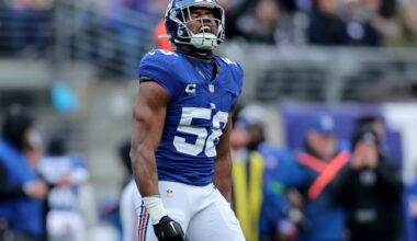 Singletary, Giants, Okereke, Eluemunor, Goedert, Eagles, Ertz, Commanders, Cowboys