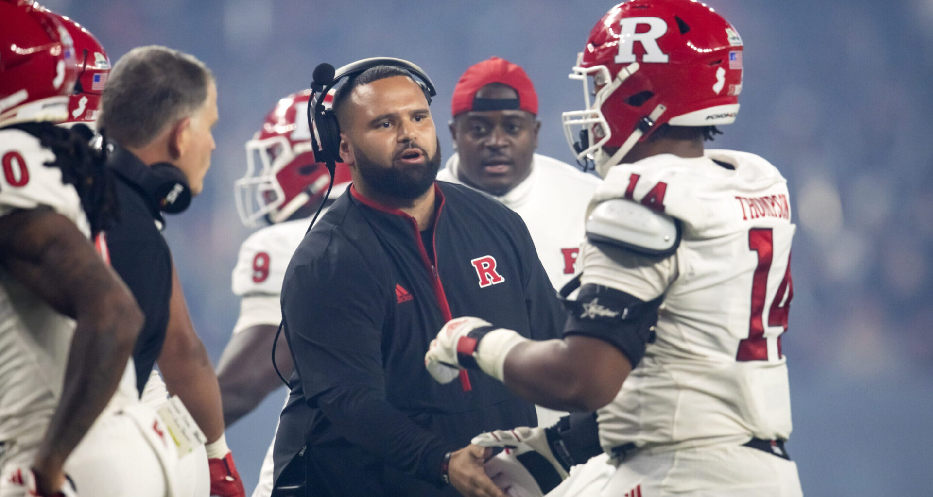 South Dakota cornerbacks coach Eric Finney