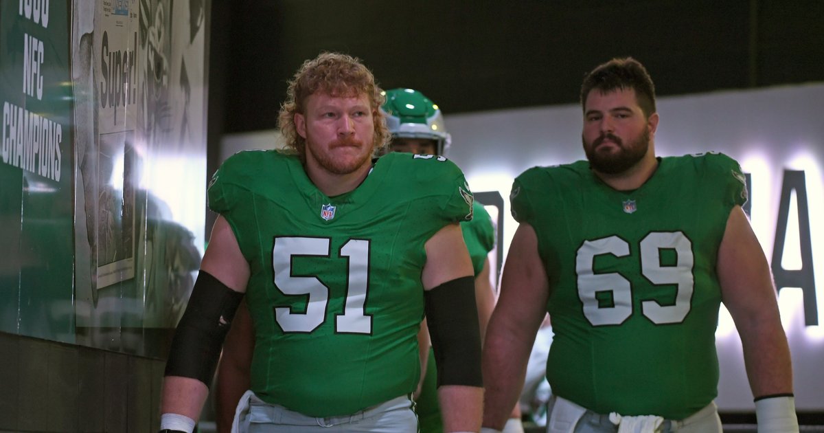 What traits will the Eagles be looking for in their new scheme along the offensive line and at tight end?