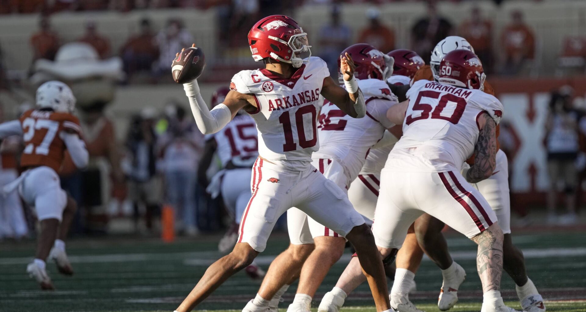Arkansas QB Taylen Green Looks Like A Classic Packers Draft Pick